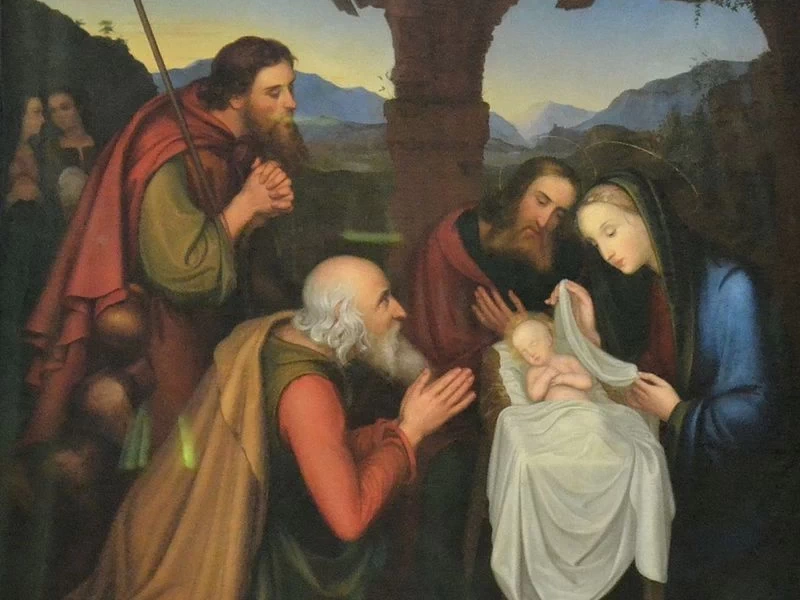 1799-Adolf Zimmermann - Adorazione dei pastori